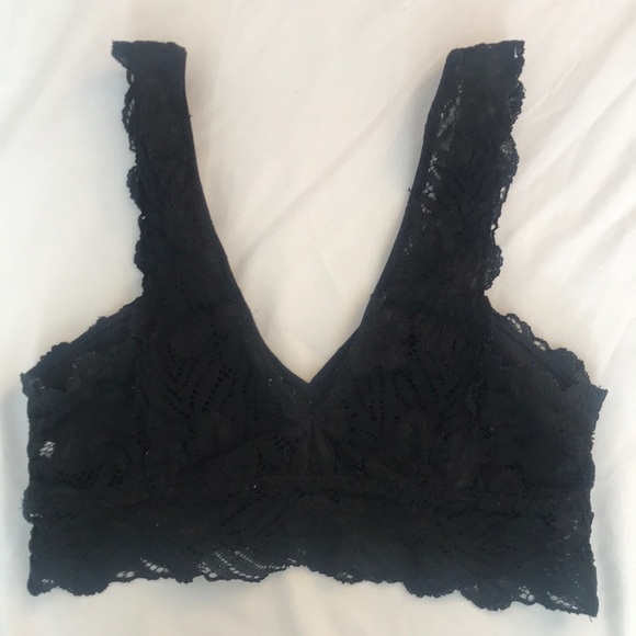 Aerie Lacy Black Bralette - Picture 4 of 5